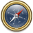 Compass-Gold-Blue icon
