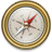 Compass-Gold icon
