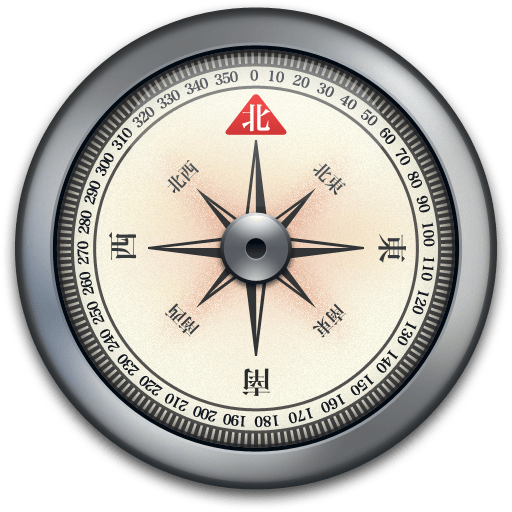 IPhone-Compass-Silver icon