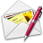 Letter-pen icon