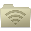 AirPort Folder Ash icon