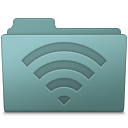 AirPort Folder Willow icon