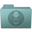 Downloads Folder Willow icon