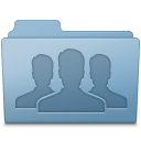 Group Folder Blue icon