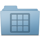 Icons Folder Blue icon