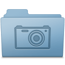 Pictures-Folder-Blue icon