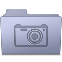 Pictures Folder Lavender icon