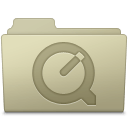 QuickTime Folder Ash icon