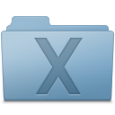 System Folder Blue icon
