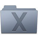 System Folder Graphite icon