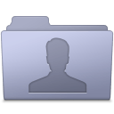 Users Folder Lavender icon