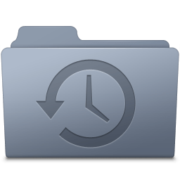 Backup Folder Graphite icon