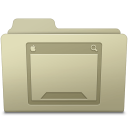 Desktop Folder Ash icon
