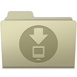 Downloads Folder Ash icon