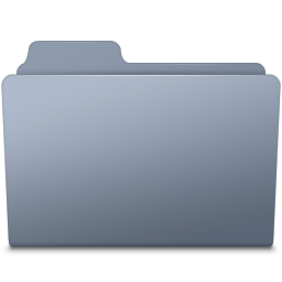Generic Folder Graphite icon