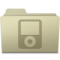 IPod Folder Ash icon