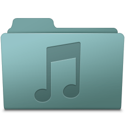 Music Folder Willow icon