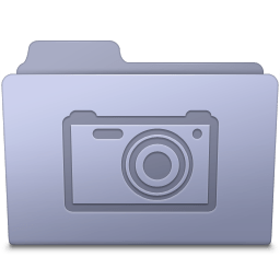 Pictures Folder Lavender icon