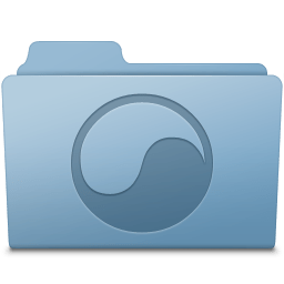 Universal Folder Blue icon