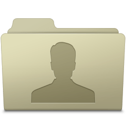 Users Folder Ash icon