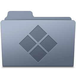 Windows Folder Graphite icon