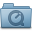 QuickTime Folder Blue icon