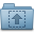 Upload Folder Blue icon
