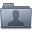 Users Folder Graphite icon