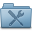 Utilities Folder Blue icon