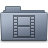 Movie-Folder-Graphite icon