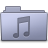Music Folder Lavender icon