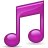 Sidebar-Music-Purple icon