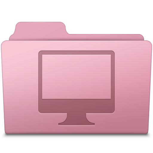 Computer-Folder-Sakura icon
