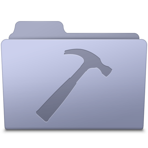 Developer Folder Lavender icon