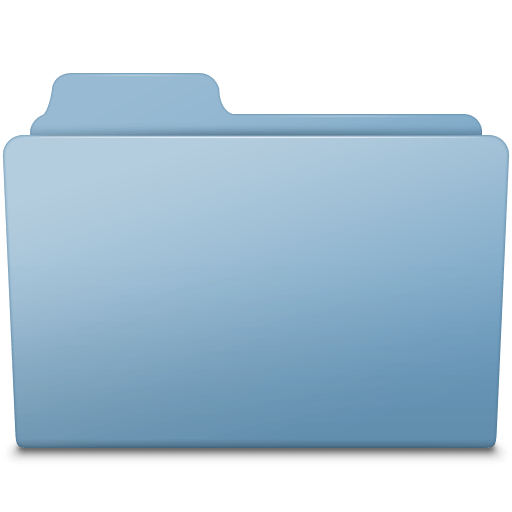 Generic-Folder-Blue icon