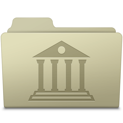 Library-Folder-Ash icon