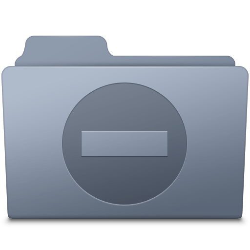 Private-Folder-Graphite icon