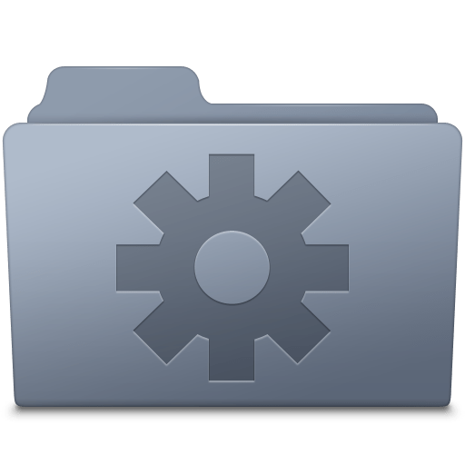 Setting Folder Graphite icon