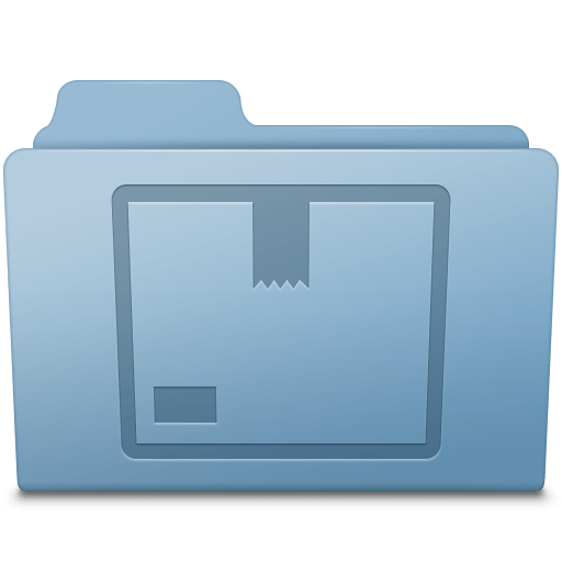 Stock-Folder-Blue icon