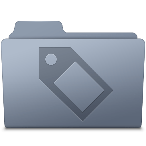 Tag-Folder-Graphite icon