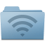AirPort Folder Blue icon