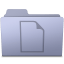 Documents Folder Lavender icon
