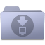 Downloads Folder Lavender icon