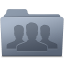 Group Folder Graphite icon