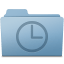 History Folder Blue icon