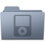 IPod Folder Graphite icon