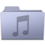 Music Folder Lavender icon