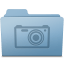 Pictures Folder Blue icon