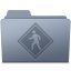 Public Folder Graphite icon