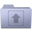 Upload Folder Lavender icon